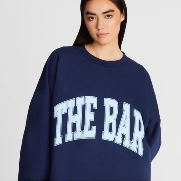 Pristine like new SOLD OUT! The Bar Varsity Sweatshirt Size: medium - Picture 5 of 16